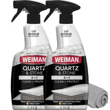 Weiman Quartz Countertop Cleaner and Polish – Streak-Free Shine for a Clean Kitchen and Peace of Mind