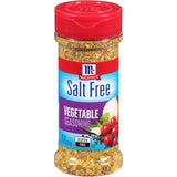 McCormick Salt Free Vegetable Seasoning, Less Is More Sodium Free Blend for Intentional Home Cooking