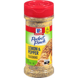 McCormick Perfect Pinch Lemon & Pepper Seasoning – Simple Everyday Blend for Intentional Home Cooking