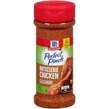 McCormick Perfect Pinch Rotisserie Chicken Seasoning, 5 oz – Pre-Blended Spice Mix for Efficient Home Cooking Routines