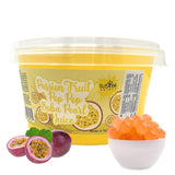 Fusion Select Strawberry Popping Boba – Easy Add-In for Kids' Smoothies and Frozen Yogurt at Home