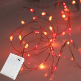 QBIS Micro LED String Lights for Playroom and Bedroom – Cool to Touch, Battery Powered, Parent-Approved Kids Decor