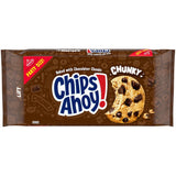 CHIPS AHOY! Chunky Fudgy Cookies Party Size – Streamlined Bulk Snack for Intentional Households, 24.75 oz