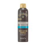Gold Bond Men's Essentials Talc Free Body Powder – Preservative-Free Spray for Allergy Prone and Sensitive Skin Types