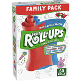 Fruit Roll-Ups Trick or Treat Gift Bundle, Pre Portioned Strawberry and Blue Razzberry Pouches for Hostess and Friend Gifting, 30 Ct