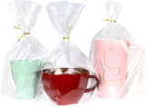PigPotParty Self-Standing Treat Bags 8x11 – Elegant Christmas and Thanksgiving Gift Presentation for Neighbors and Coworkers