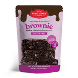 Miss Jones Baking Co SmartSugar Brownie Mix - Lower Sugar Chocolate Treat Parents Feel Good Serving, 14.67 oz