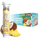 Zipfizz Energy Drink Powder – Home Office Focus Aid, 4-6 Hour Sustained Energy for Remote Work and Deadlines