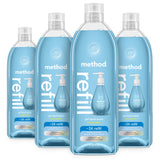 Method Gel Hand Soap Sea Minerals – Worry-Free Hand Cleansing for Laundry Room Sink, Biodegradable Gentle Formula