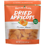 Nature's Eats Sun-Dried Apricots – Clean Ingredient Snack for Healthy Lunches, Resealable Pouch