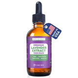 Kate Naturals Lavender Extract 1oz – Soothing Food Grade Flavoring for Bath Time Mocktails, Herbal Teas and Self Care Pantry