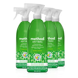 Method Antibacterial All-Purpose Cleaner Spray for Designer Bathrooms, Citron Scent Counter Refresh