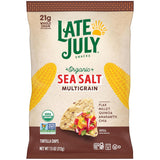 Late July Organic Sea Salt Multigrain Tortilla Chips – Road Trip Cooler Chip for Travelers and Campers