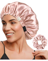 YANIBEST Reversible Sleep Bonnet – Streamlined Nightly Hair Wrap for the Modern Minimalist Vanity