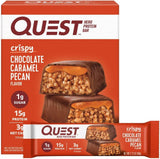 Quest Nutrition Crispy Hero Bar Cookies & Cream – Cooler-Friendly Picnic Snack for Outdoor Dining, Individually Wrapped 12 Count
