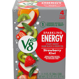 V8 +Energy Sparkling Juice Drink – 3pm Slump Replacement for Busy Workdays