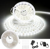 CT CAPETRONIX White LED Tape – High Output Under Cabinet Kitchen Task Light for Food Prep, Bright 6000K Workbench Illumination
