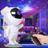 AstraStar Astronaut Night Light – Sleep-Friendly Mood Light for Bedtime Routine, 8 Nebula Effects with Adjustable Brightness