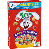 Trix Fruity Cereal – Kid-Friendly Snack and Breakfast Cereal, Safe and Nutritious for Children