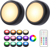 Cadrim LED Puck Lights - Affordable Holiday Gift for Friends, Family, and Dorm Room Essentials