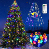 Marchpower Christmas Tree Lights – Birthday Gift for Mom and Women, 1-Minute Pre-Strung Ring Lights for Indoor Holiday Decorating