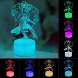 Safe Alternative to Candles Superhero 3D Light – No Flame No Wax LED Lamp for Sleep Time and Living Room