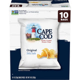 Cape Cod Variety Pack Kettle Chips – Travel-Friendly 1oz Bags for Hiking and Picnics, No Refrigeration Needed