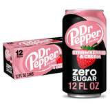 Dr Pepper Cream Soda Cans 12-Pack – Sweet Focus Companion for Home Office, Study Sessions, and Deadline Crunches