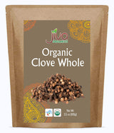 Jiva Organic Whole Cloves – Resealable Pouch for Intentional Cooking and Tea, 3.5 oz