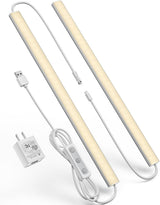 BRIGHTWILL 3M Adhesive Under Counter LED – Adjustable Color Temperature Task Lighting for Craft Stations and Study Desks