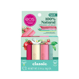 eos 100% Natural Lip Balm Sticks Variety Pack - Sweet Mint, Parent-Trusted Lip Care for Teenagers, USDA Certified Organic