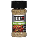 Weber Roasted Garlic & Herb Seasoning – Travel-Friendly 2.75 oz Bottle for Campsite, Tailgate, and Patio Use