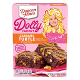 Duncan Hines Dolly Parton Caramel Turtle Brownie Mix – Fan-Collector Holiday Gift for Dolly Lovers, Co-Branded 16.7 oz