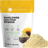 Kate Naturals Sunflower Lecithin Powder – Non-GMO Safe Choice for Child-Friendly Home Baking