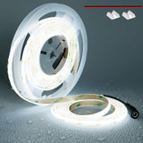TOPAI Weatherproof COB LED Strip Light for Outdoor Kitchen and BBQ Island, Dotless CRI>90 Strip for Counter and Bar Task Lighting