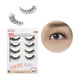 KISS 'Bare Affair' Beginner Strip Lashes – Easy-Apply Starter Set for Teens Learning Makeup
