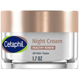 Cetaphil Healthy Renew Night Cream – Mindfulness Evening Routine for Eczema-Prone Skin, 48-Hour Hydration