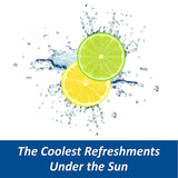Sunkist Singles To Go Lemon Lime Drink Sticks – Daily Wellness Hydration for Home, Yoga Studio and Clean Eating Plans