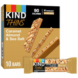 KIND THINS Caramel Almond & Sea Salt – 4g Sugar Snack for Wellness Routines and Weight-Management Goals