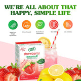True Citrus True Lemon Strawberry Lemonade Stevia Drink Mix – Calorie-Conscious Hydration for Personal Health Goals