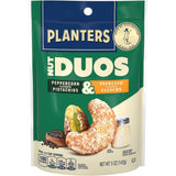 PLANTERS Nut Duos – Camping & Hiking Snack, Portable Flavored Pistachio & Cashew Duo 5oz