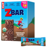 Zbar Chocolate Brownie Soft-Baked Bars — No Artificial Flavors or Preservatives Family Snack Upgrade, USDA Organic 24 Pack