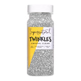 Supernatural Twinkles Ruby Red Sanding Sugar – Plant-Based Sparkle Topping for Health-Conscious Bakers, American Cane Sugar, 3oz