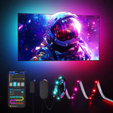 Govee RGBIC Backlight Strip – Calming Wind-Down Lighting for Bedrooms, App and Voice Controlled Scenes