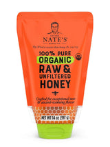 Nate's Organic Squeeze Honey – Intentional Pantry Essential, Streamlined Sweetener for Minimalist Bakers