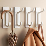 Towlz Child-Safe Towel Hooks for Nursery and Kids Bath, Peel-and-Stick Hooks With No Sharp Screws or Nails
