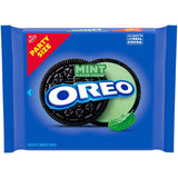 OREO Mint Creme Chocolate Wafer Sandwich Cookies Party Size 24.95 oz – Car Cup Holder Snack for Road Trips and Tailgates