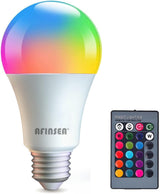 LuminWick Dimmable LED Color Bulb – Hallway and Kitchen Ambient Lighting with Memory Function and Remote Control