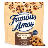 Famous Amos Semi-Sweet Chocolate Chip Cookies, Care Package Snack for College Students, Hostess Gifts, and Holiday Giving, 9 oz
