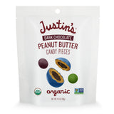 Justin's Dark Chocolate Peanut Butter Candy Pieces – Guilt-Free Wind-Down Bite, Gluten-Free Snack
